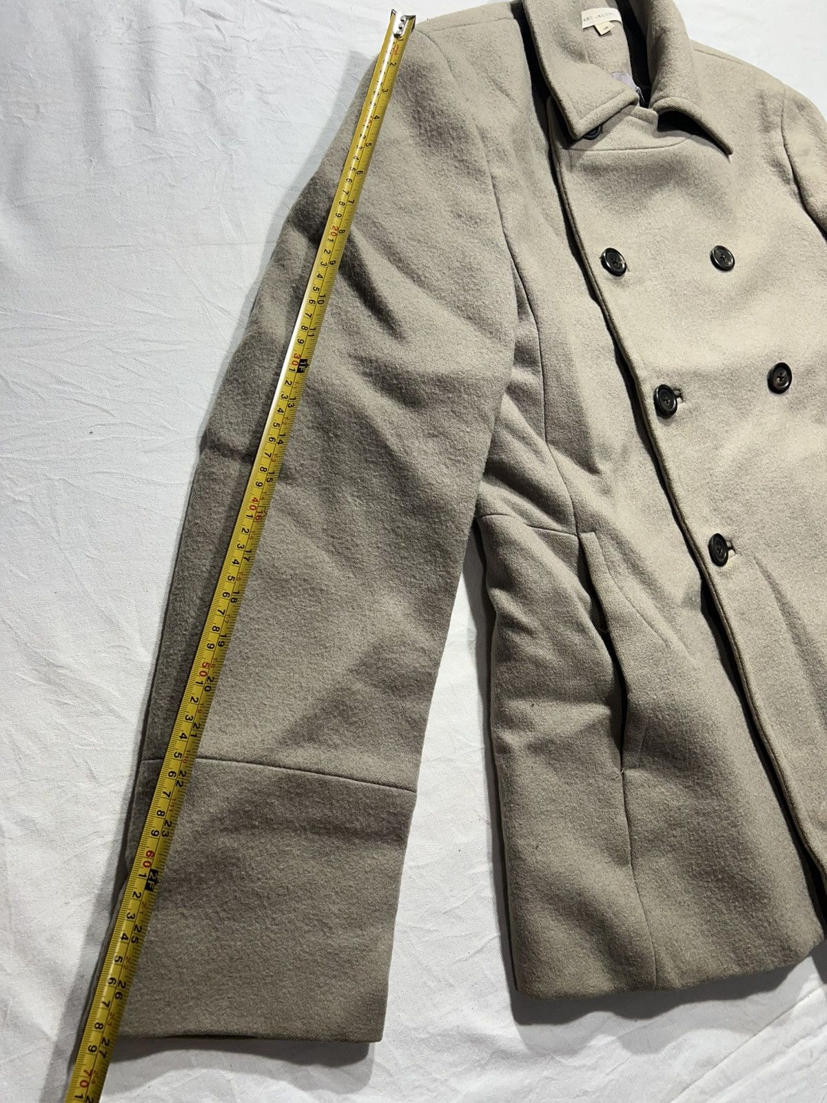 Marc Jacobs Marc Jacobs double-breasted wool-blend pea coat. Size US S / EU 44-46 / 1 - 10 Thumbnail