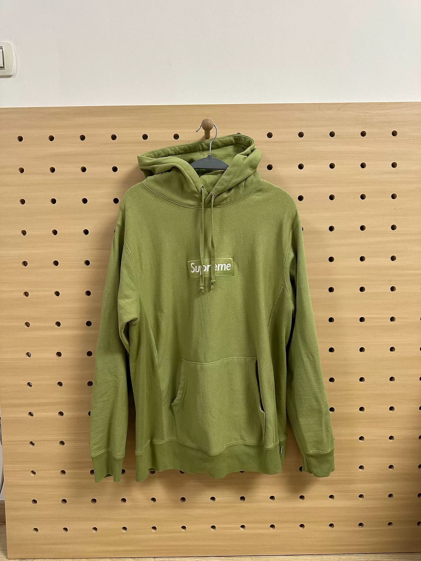 Supreme Supreme Matcha Green Hooded Sweatshirt Size US M / EU 48-50 / 2 - 1 Thumbnail