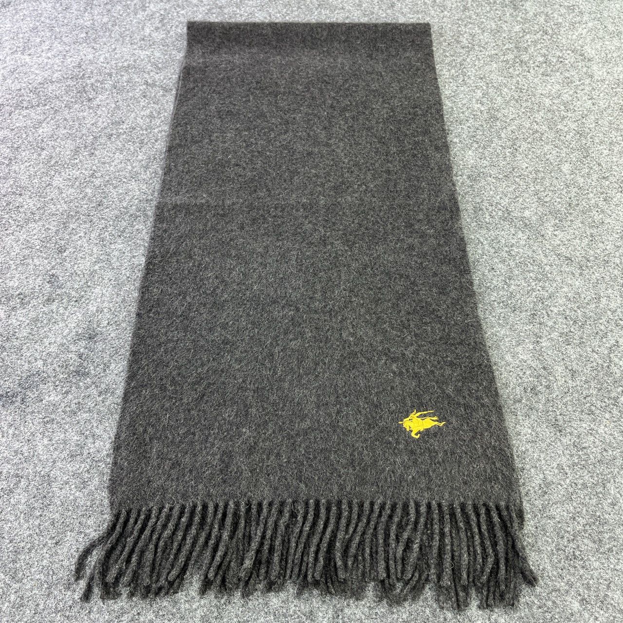 Burberry × Vintage Burberry Plain Scarf / Muffler / Neckwear T687 Size ONE SIZE - 2 Thumbnail