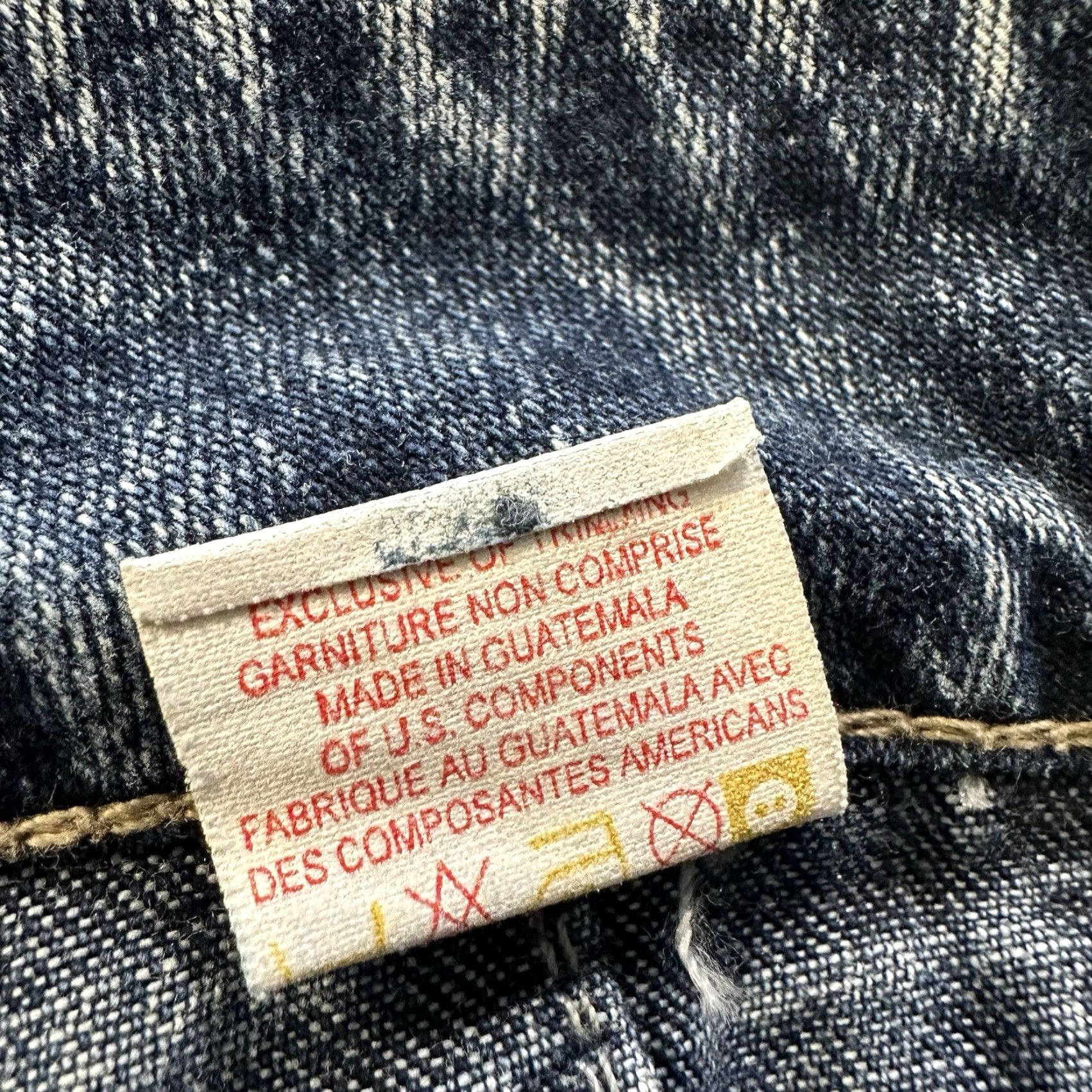 Silver Jeans Co. VINTAGE Silver Jeans Skirt Womens 32 Blue Midi Denim Cotton Solid Zip Casual 90s 2000s Mens Women Girls Size 24" / US 00 / IT 34 - 7 Thumbnail