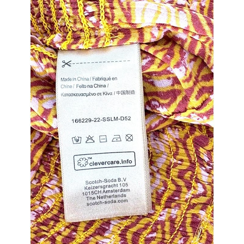 Scotch & Soda Scotch & Soda Smocked Peplum Beach Tank Top Size S / US 4 / IT 40 - 8 Thumbnail