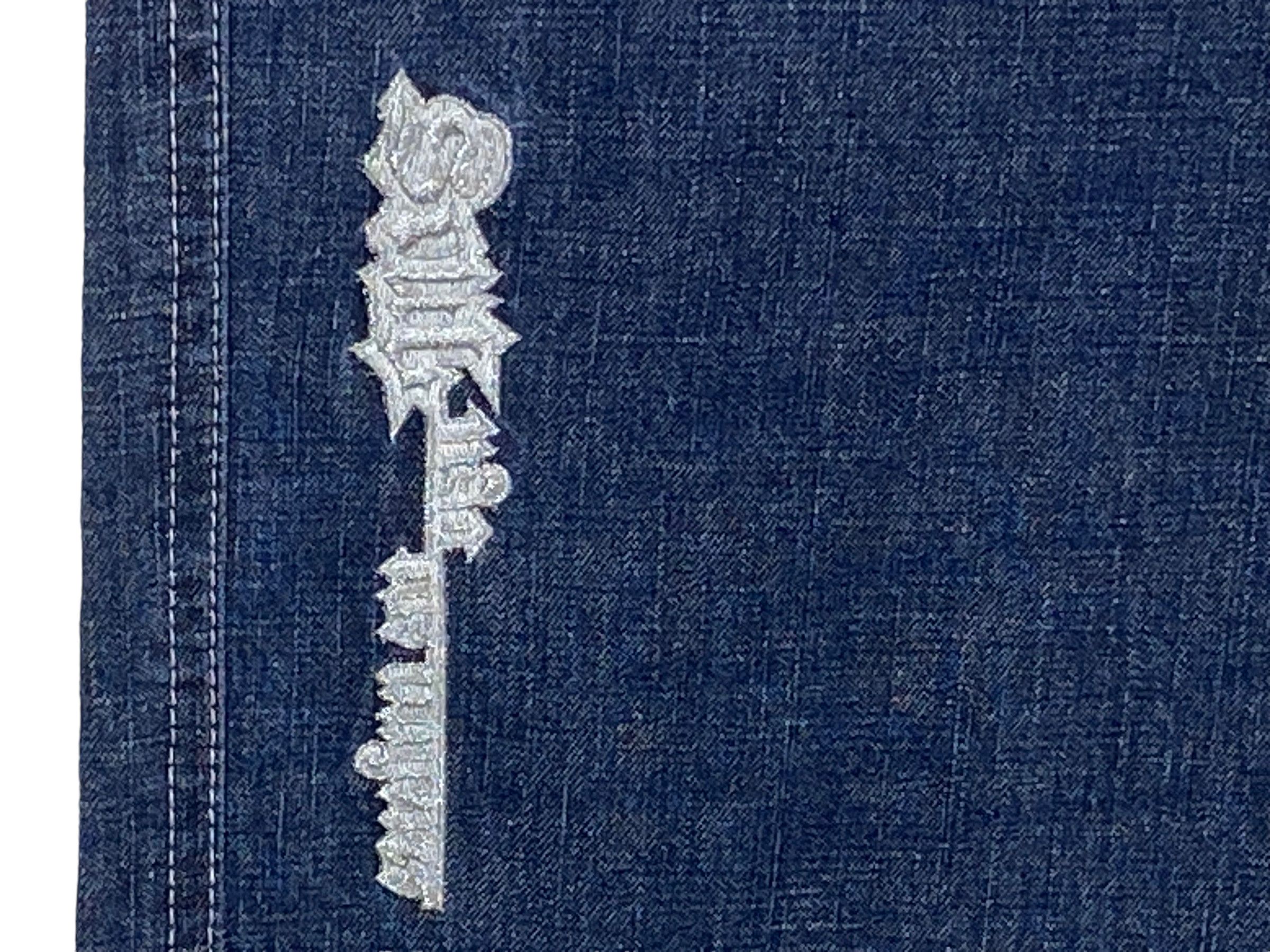 Japanese Brand La Soul Baggy Jeans Carpenter Hip Hop Jeans Size US 34 / EU 50 - 12 Thumbnail