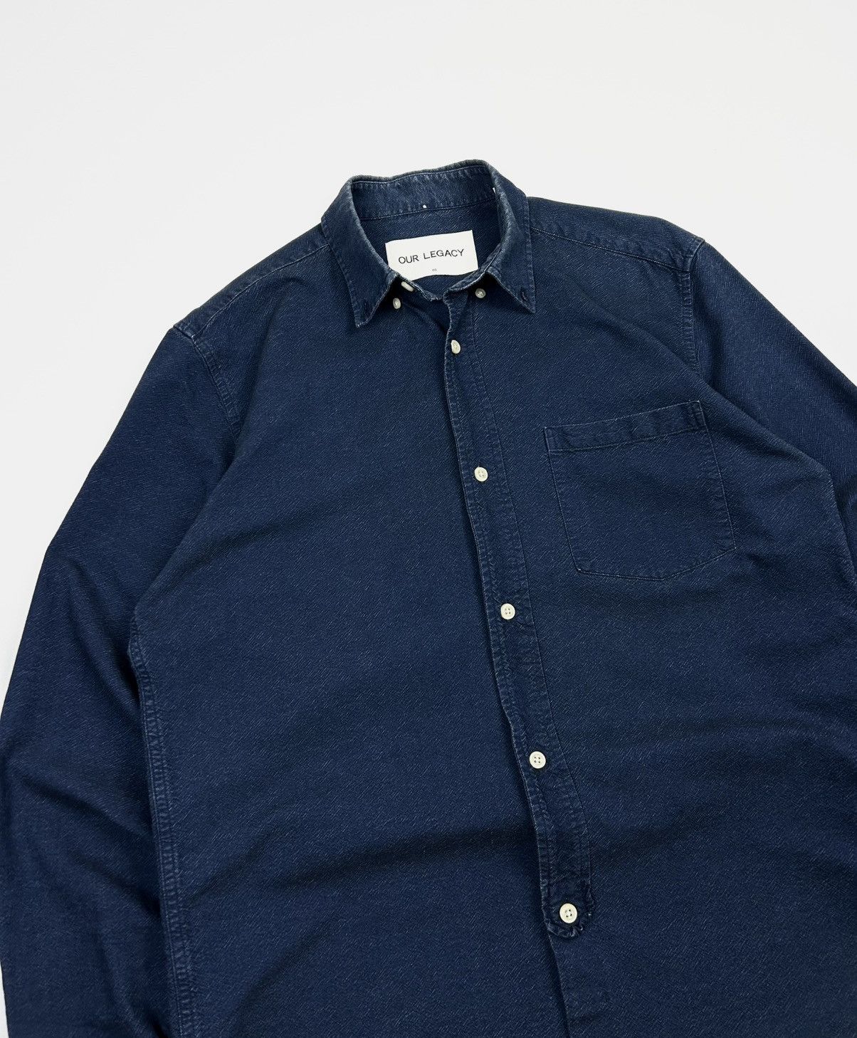 Our Legacy × Vintage Vintage Our Legacy Classic Button up Shirt Size US M / EU 48-50 / 2 - 7 Thumbnail