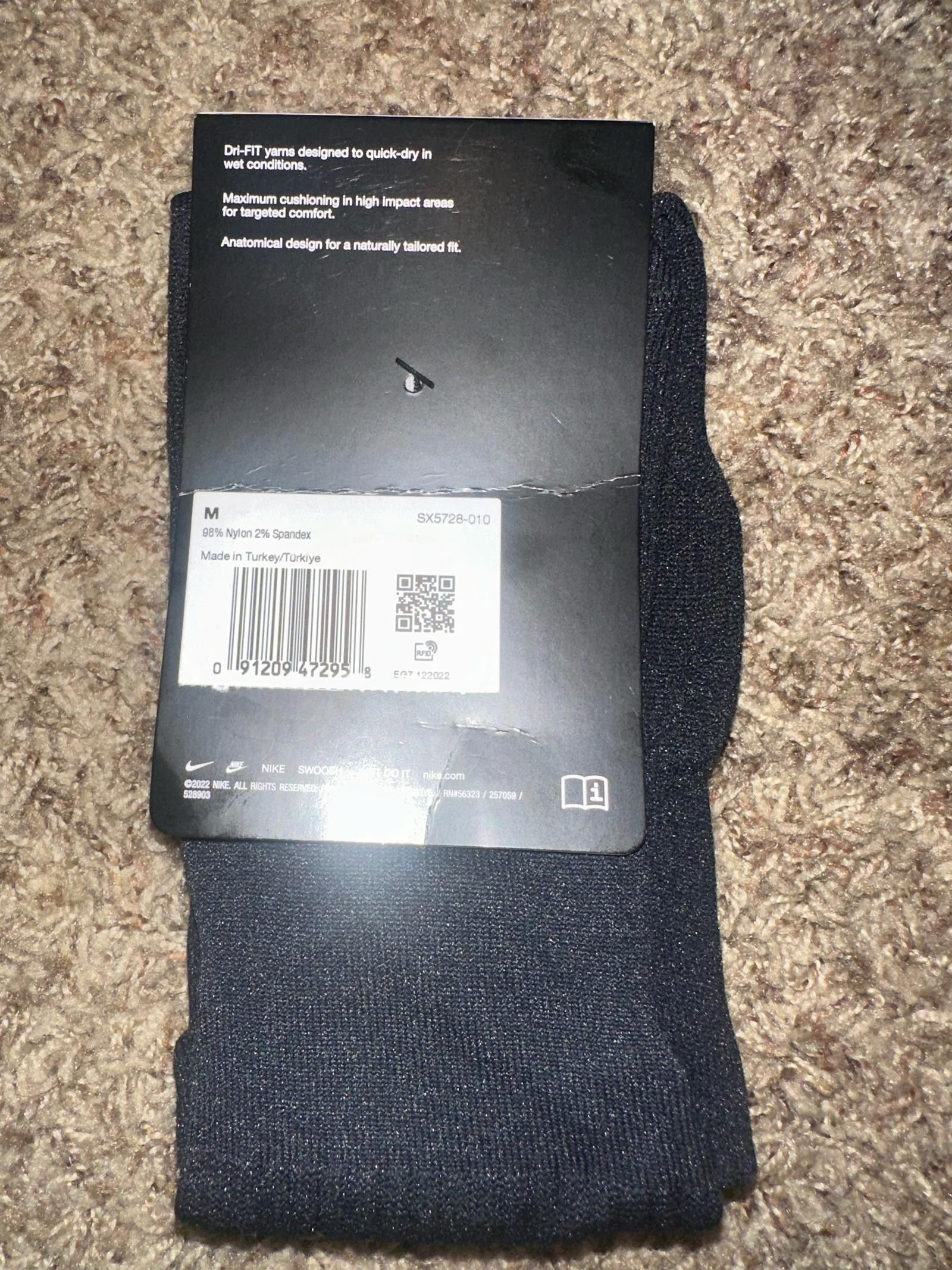 Nike Nike Classic III Soccer Black Sock Size ONE SIZE - 3 Thumbnail