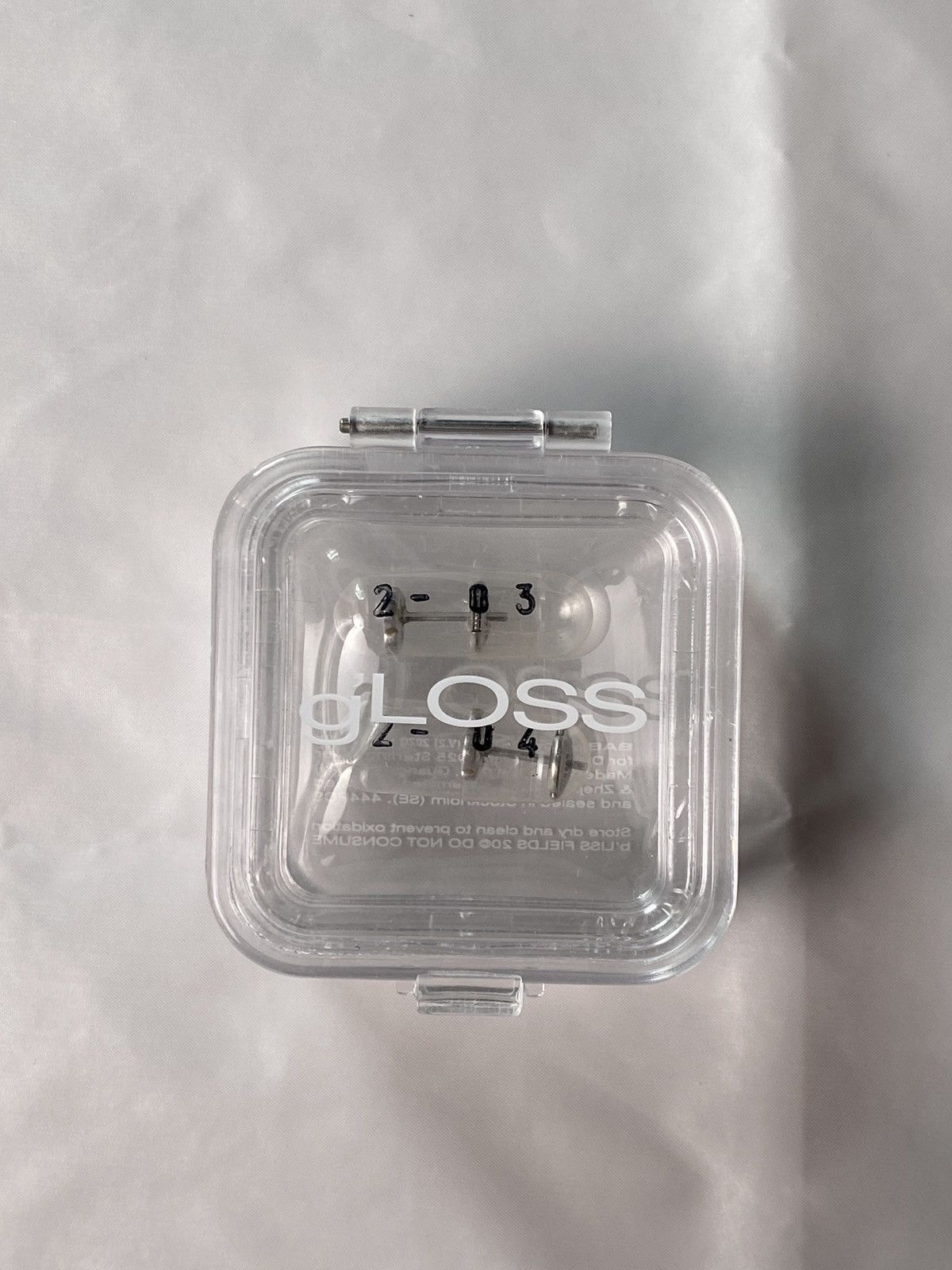 Drain Gang SEND OFFERS g'LOSS BABY LOVE PILL (v.2) Earrings Size ONE SIZE - 12 Thumbnail