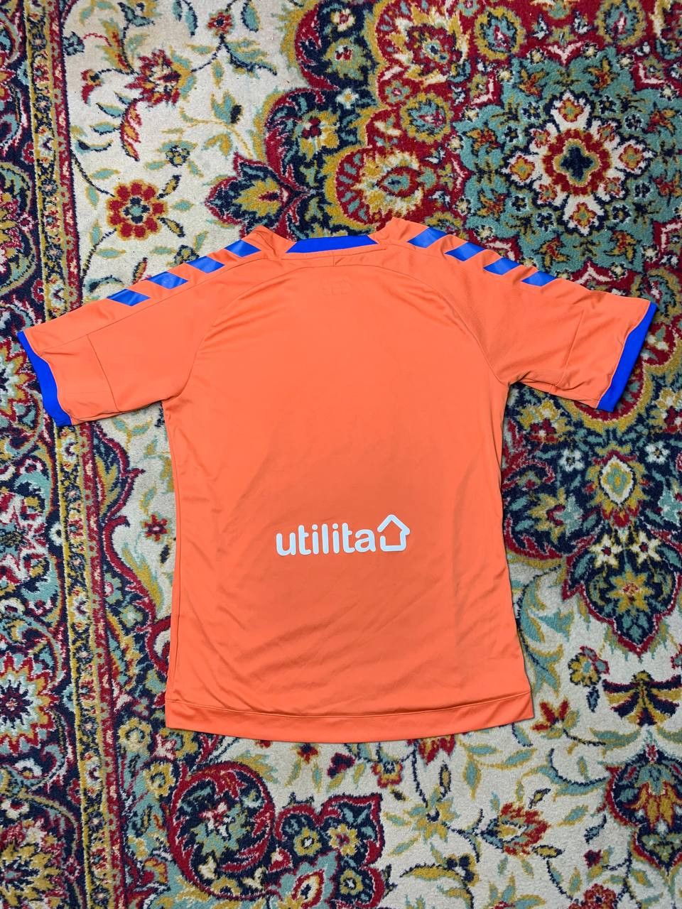 Vintage GLASGOW RANGERS 2018 2019 THIRD FOOTBALL SHIRT SOCCER JERSEY Size US S / EU 44-46 / 1 - 3 Thumbnail