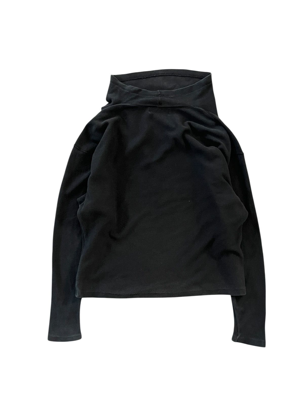 Issey Miyake 1980s Issey Miyake Plantation Boxy Mock Neck Tops Size M / US 6-8 / IT 42-44 - 9 Thumbnail