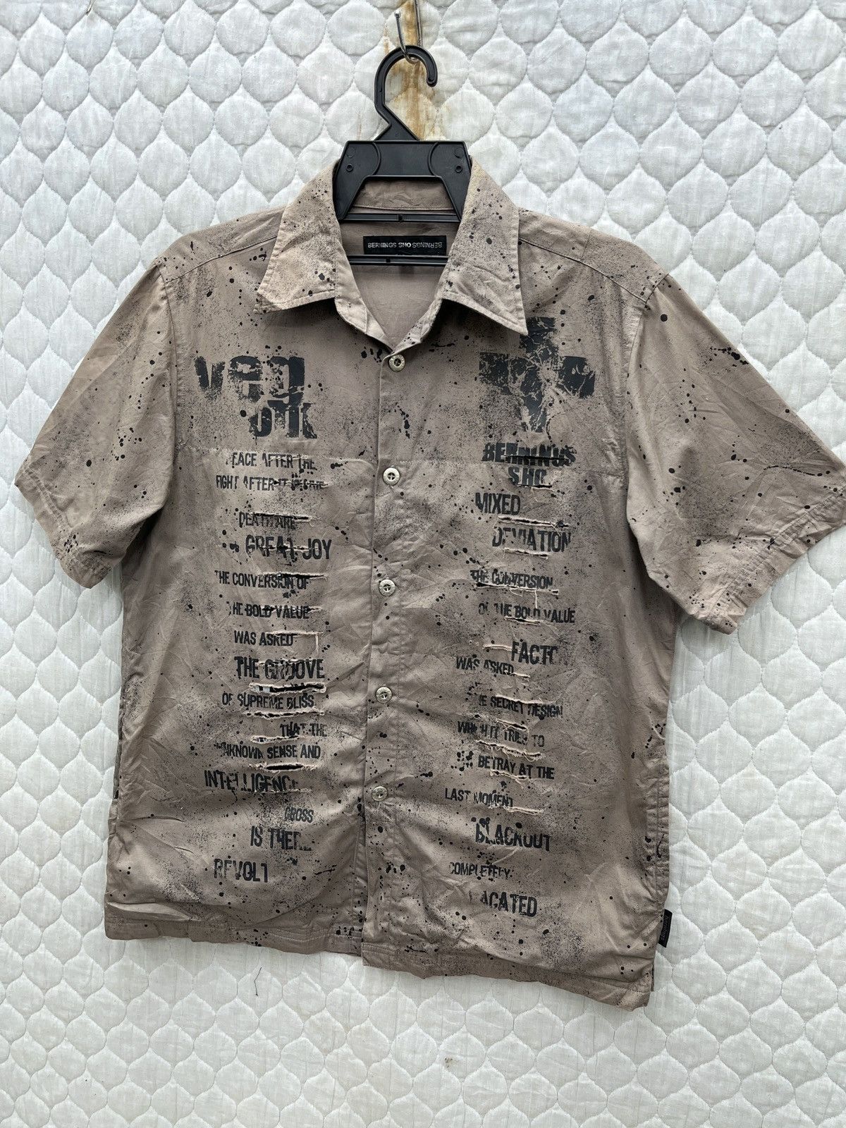 Seditionaries 🔥🔥🔥ARCHIVE BERNINGS SHO PUNK SHIRTS Size US M / EU 48-50 / 2 - 2 Thumbnail