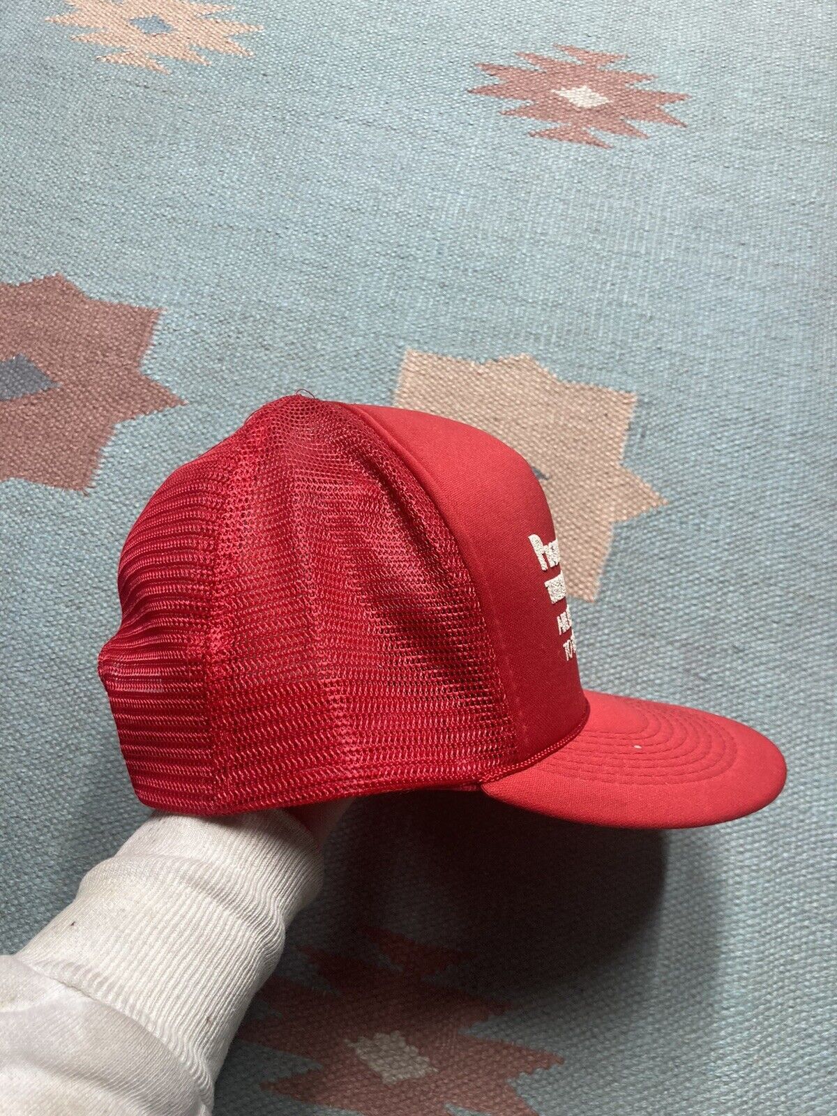 Vintage trucker hat people who think they know it all novelty funny Size ONE SIZE - 8 Thumbnail