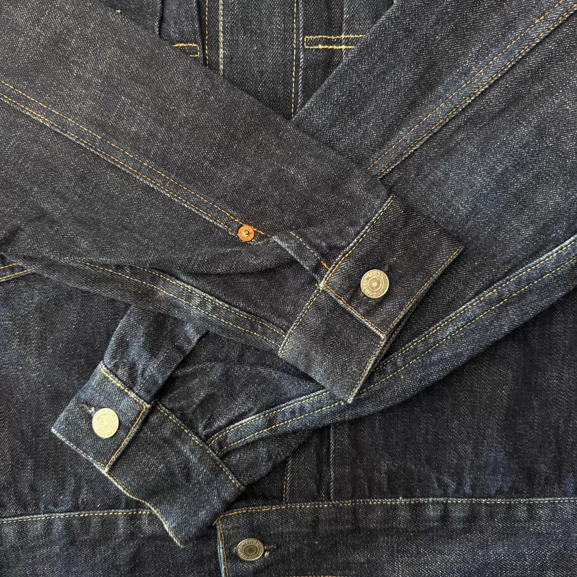 Levi's Levi's Lvc507 Type2 822 Factory Denim Jacket 40 2000 Size US M / EU 48-50 / 2 - 6 Thumbnail
