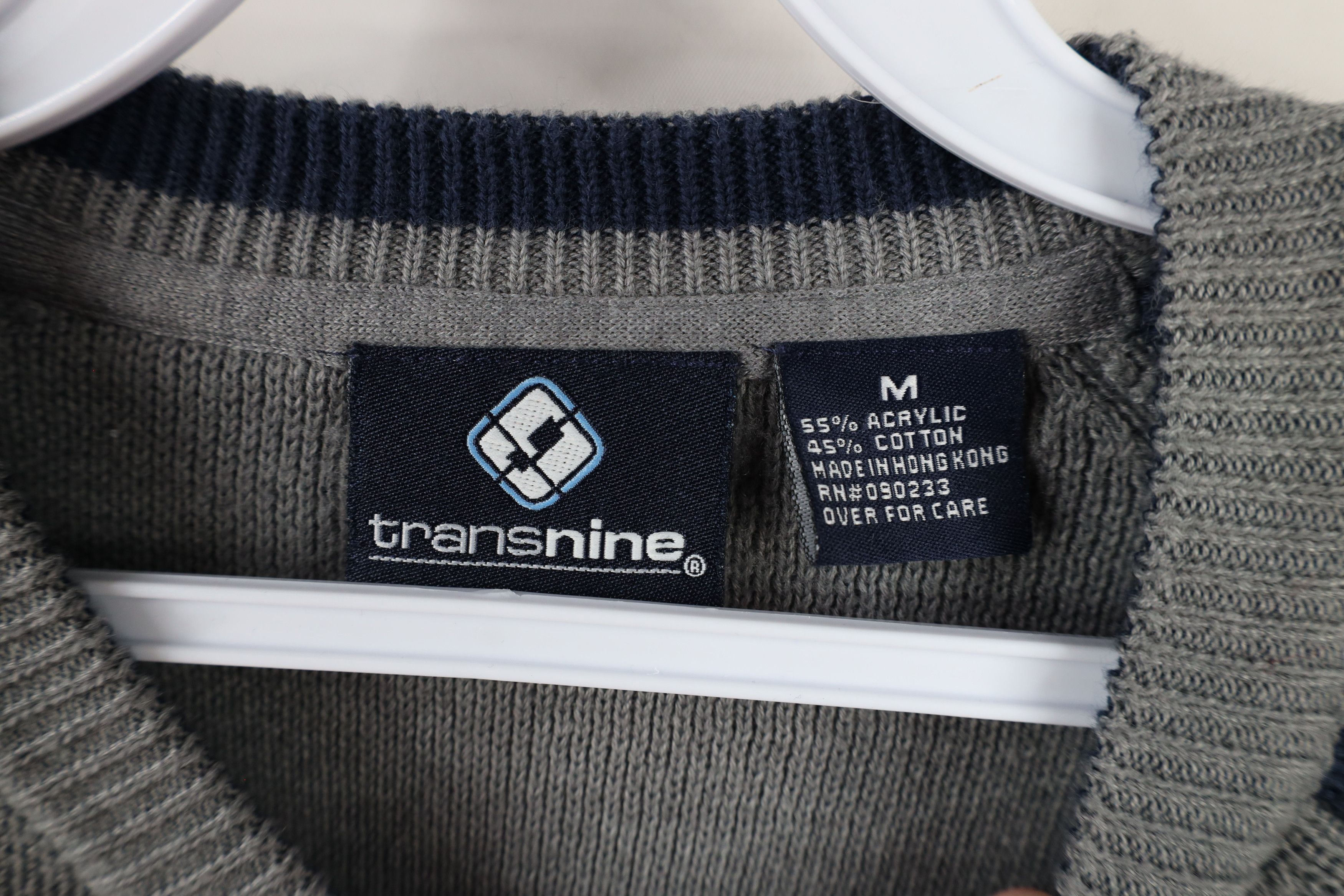 Vintage Vintage 90s Streetwear Heavyweight Knit Crewneck Sweater Size US M / EU 48-50 / 2 - 4 Thumbnail