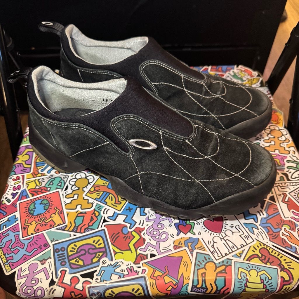 Oakley Oakley Software Black Flesh Sole Shoes Size US 11.5 / EU 44-45 - 4 Thumbnail