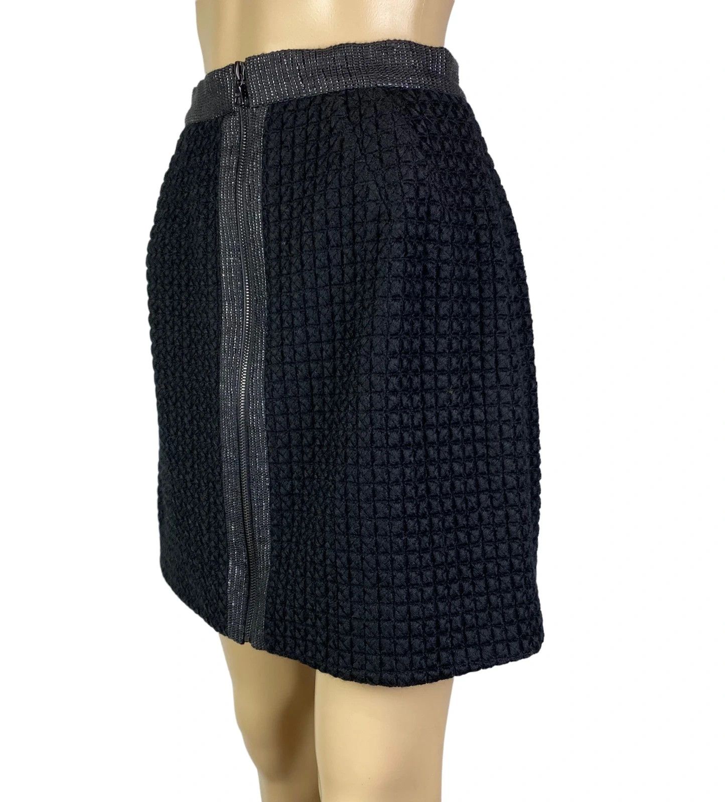 Richard Chai Richard Chai Structured Mini Skirt Zip-Up size 4 Size 27" / US 4 / IT 40 - 3 Thumbnail