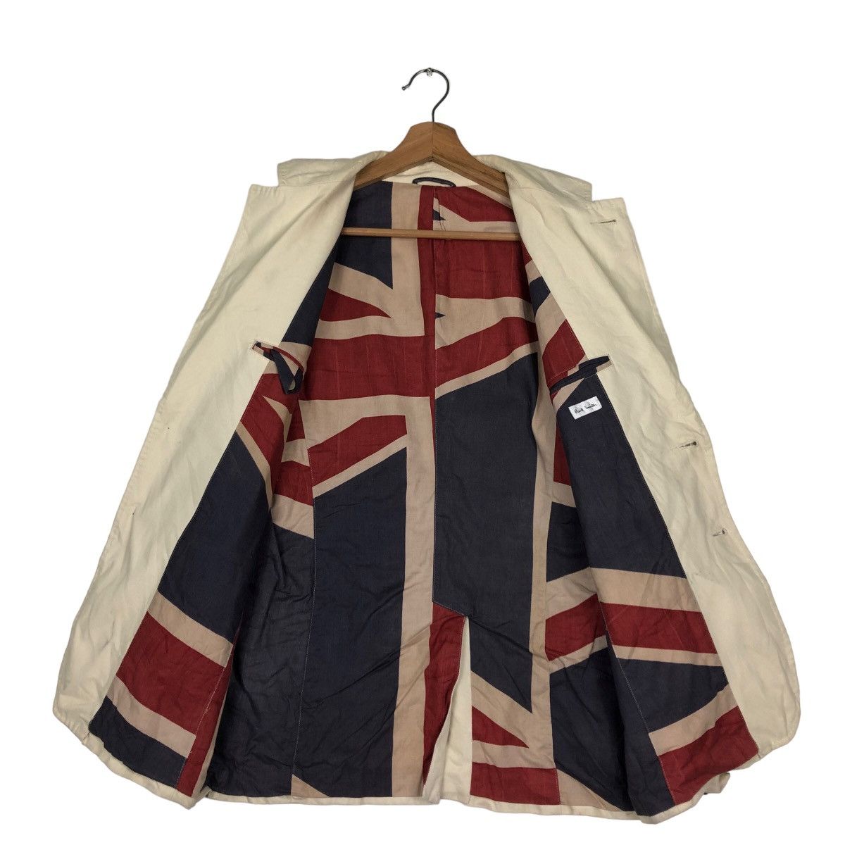 Japanese Brand 🔥Vintage Chore Jacket Paul Smith Big Flag United Kingdom Size US S / EU 44-46 / 1 - 13 Thumbnail