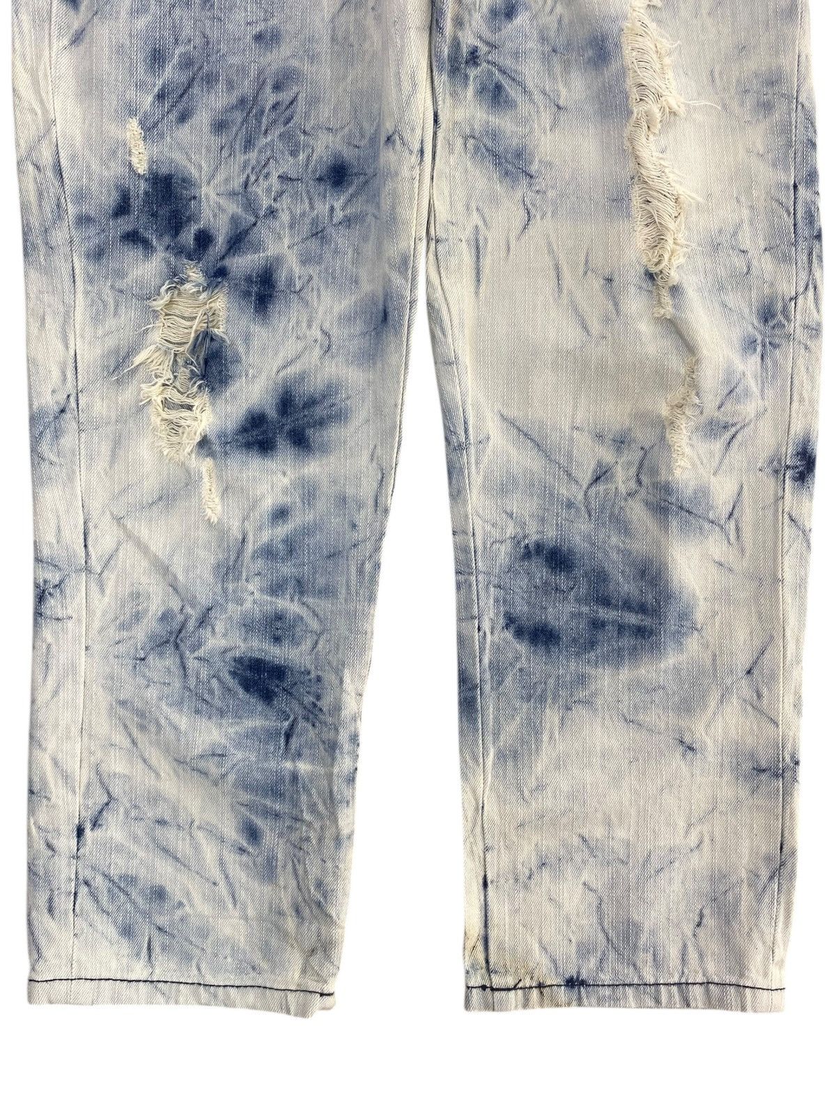 Japanese Brand Japanese Brand Tie Dye Wash Style Baggy Jeans Size US 30 / EU 46 - 9 Thumbnail