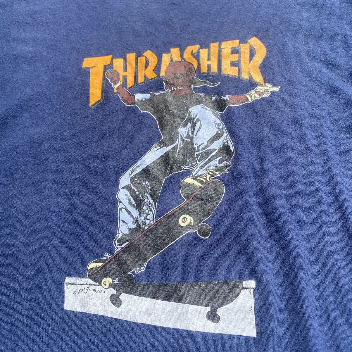 Supreme × Thrasher Rare Vintage Thrasher Pushead tee Size US M / EU 48-50 / 2 - 3 Thumbnail