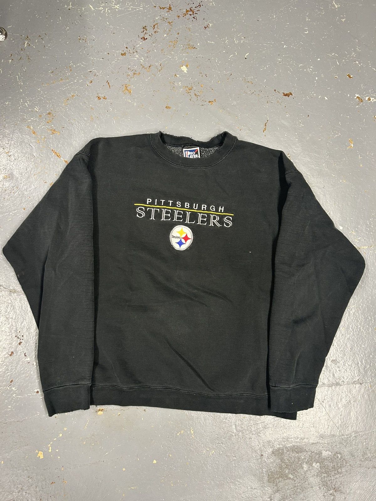 NFL × Vintage Crazy Vintage 90s Essential Pittsburgh Steelers Crewneck NFL Size US L / EU 52-54 / 3 - 1 Thumbnail