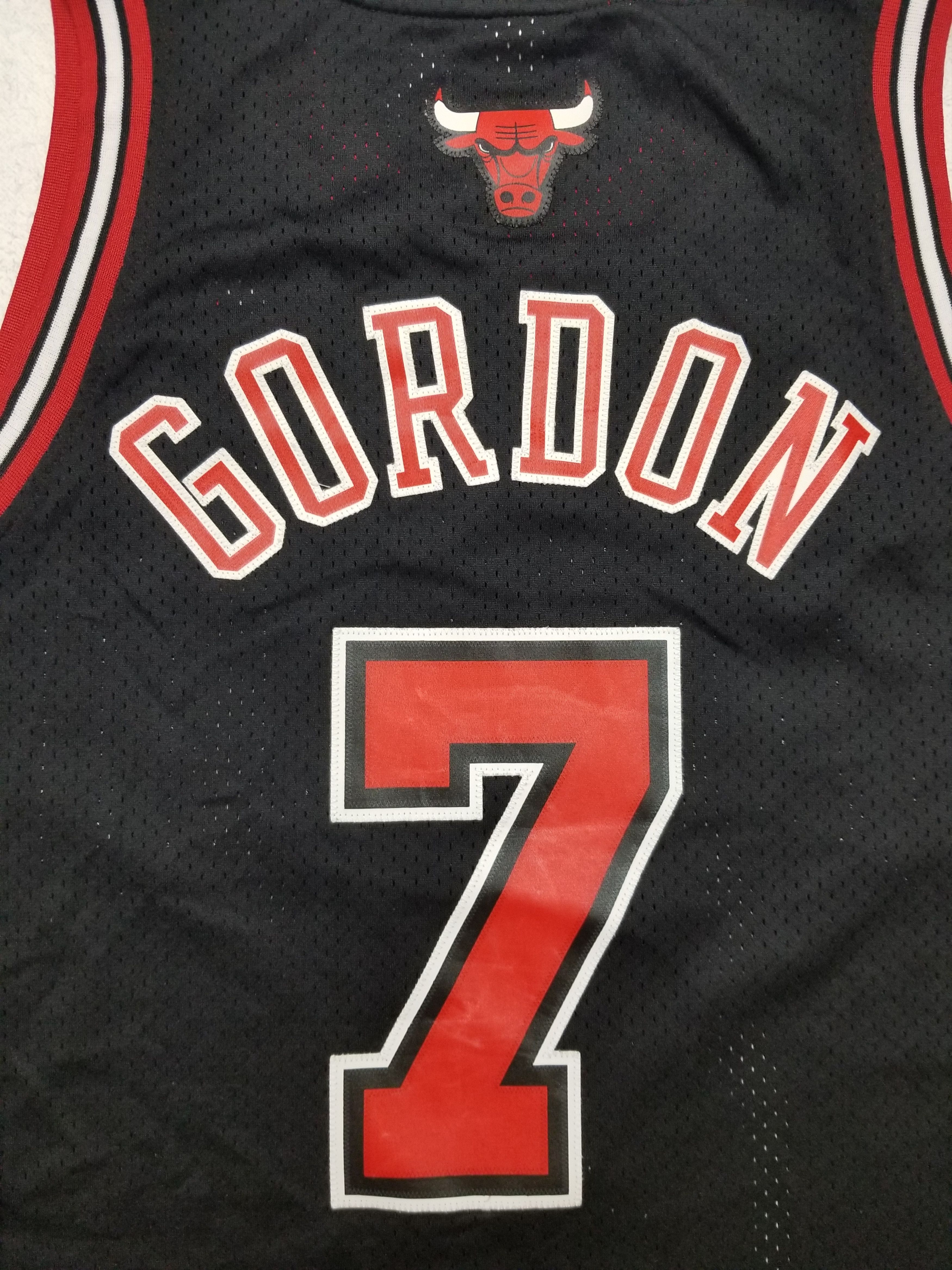 Adidas Adidas Chicago Bulls Ben Gordon #7 NBA Balck Jersey Size US XL / EU 56 / 4 - 7 Thumbnail
