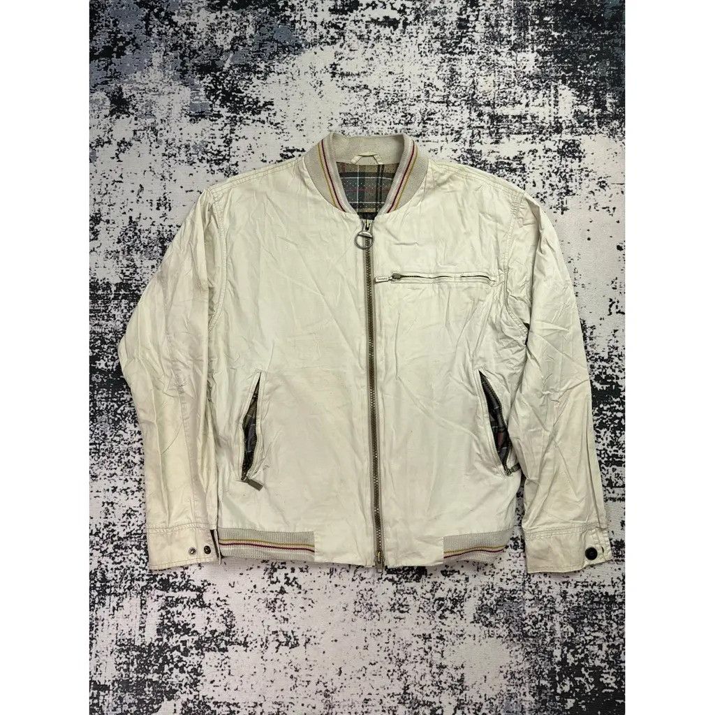 Barbour Barbour Jacket Full Pattern Beige Size M Size US M / EU 48-50 / 2 - 2 Thumbnail