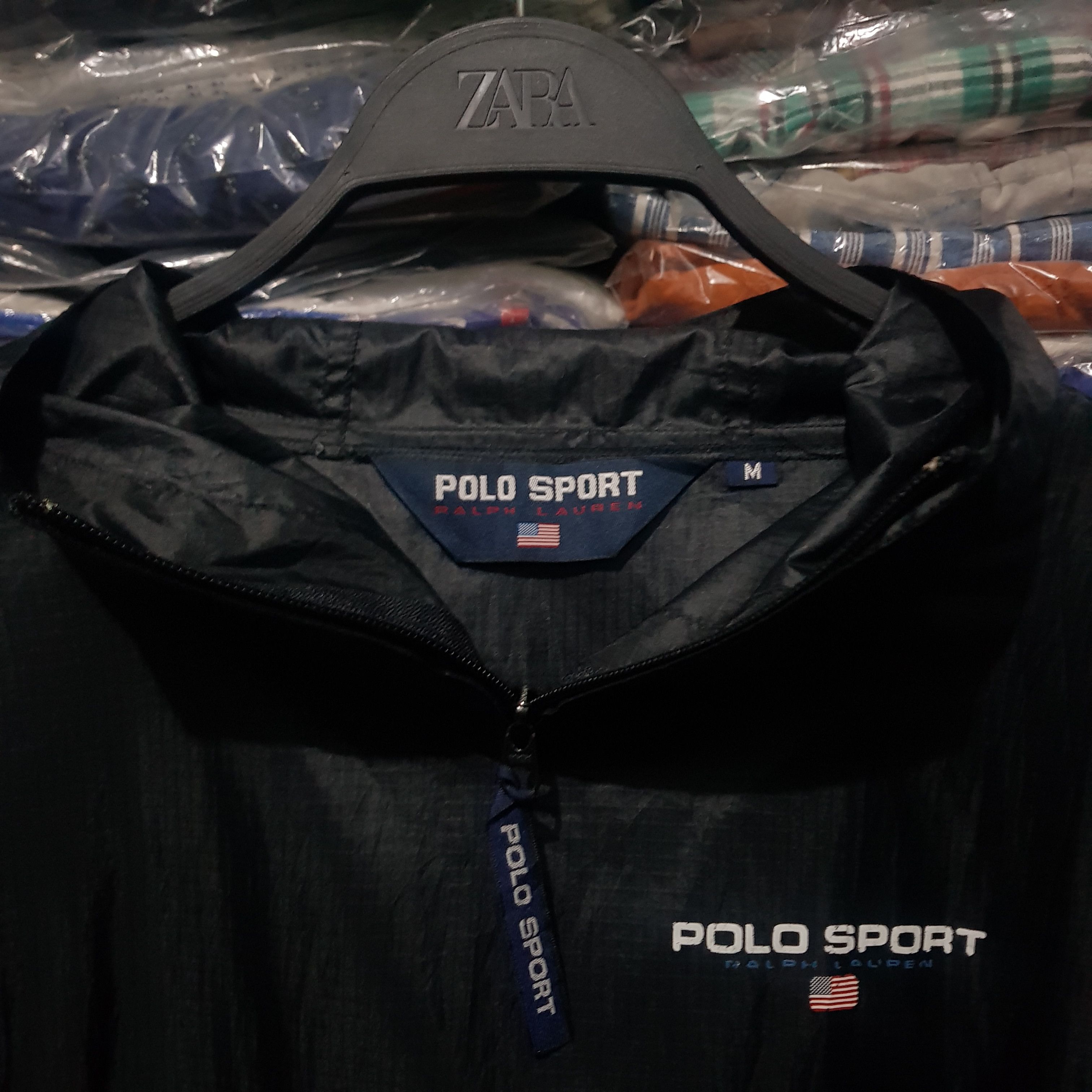Polo Ralph Lauren × Ralph Lauren Vintage Polo sport Anorak jacket Size US L / EU 52-54 / 3 - 6 Thumbnail