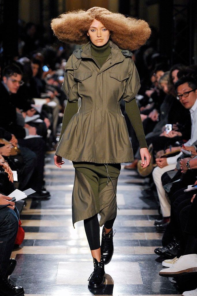 Junya Watanabe Junya Watanabe F/W2006 Anatomical Military Mid-Skirt Size 28" / US 6 / IT 42 - 2 Thumbnail