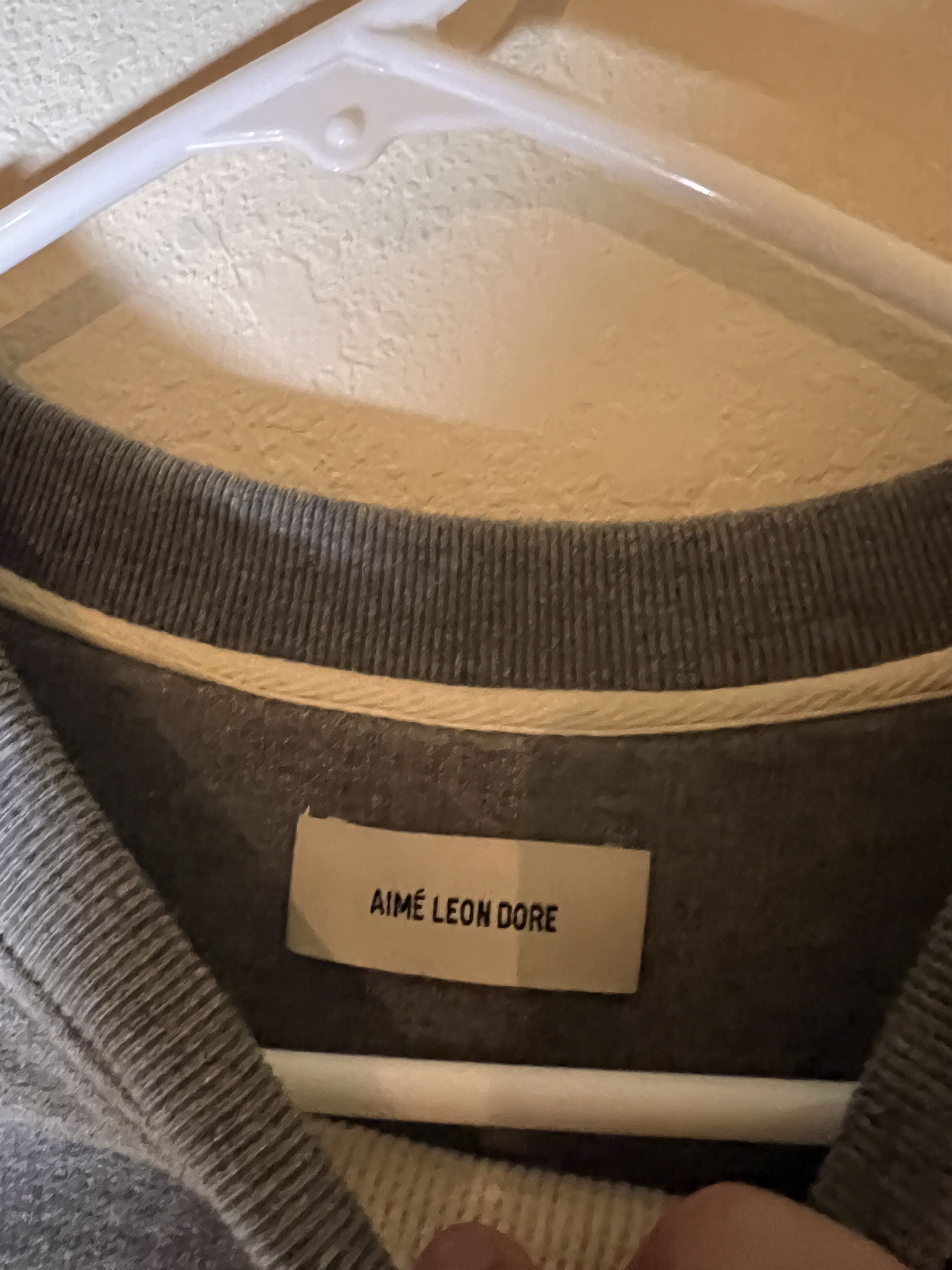 Aime Leon Dore Aime Leon Dore "Aime" Logo Thermal Sweater Sweatshirt Small Size US S / EU 44-46 / 1 - 5 Thumbnail