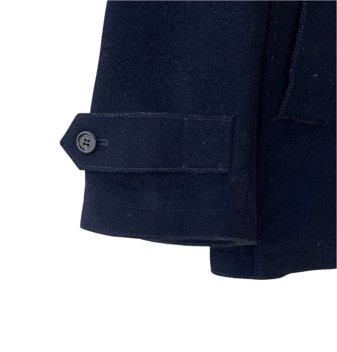Prada PRADA Art SGV922 Double Breasted Virgin Wool Jacket Saiz 48 Size US M / EU 48-50 / 2 - 10 Thumbnail