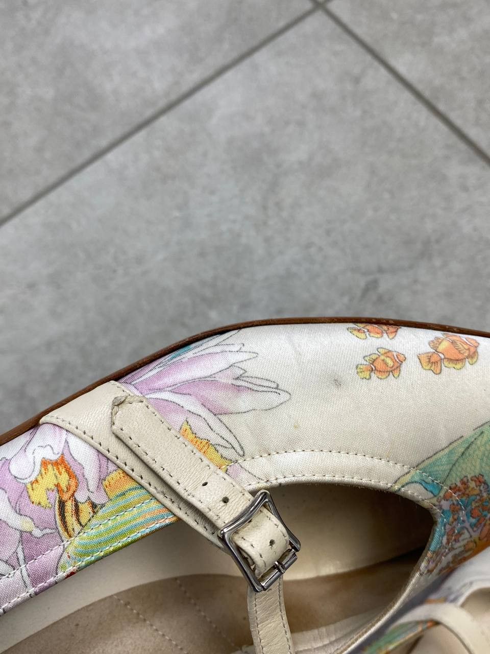 Salvatore Ferragamo Vintage Salvatore Ferragamo Sea Pattern Ballet Flats Shoes Size US 6 / IT 36 - 13 Thumbnail