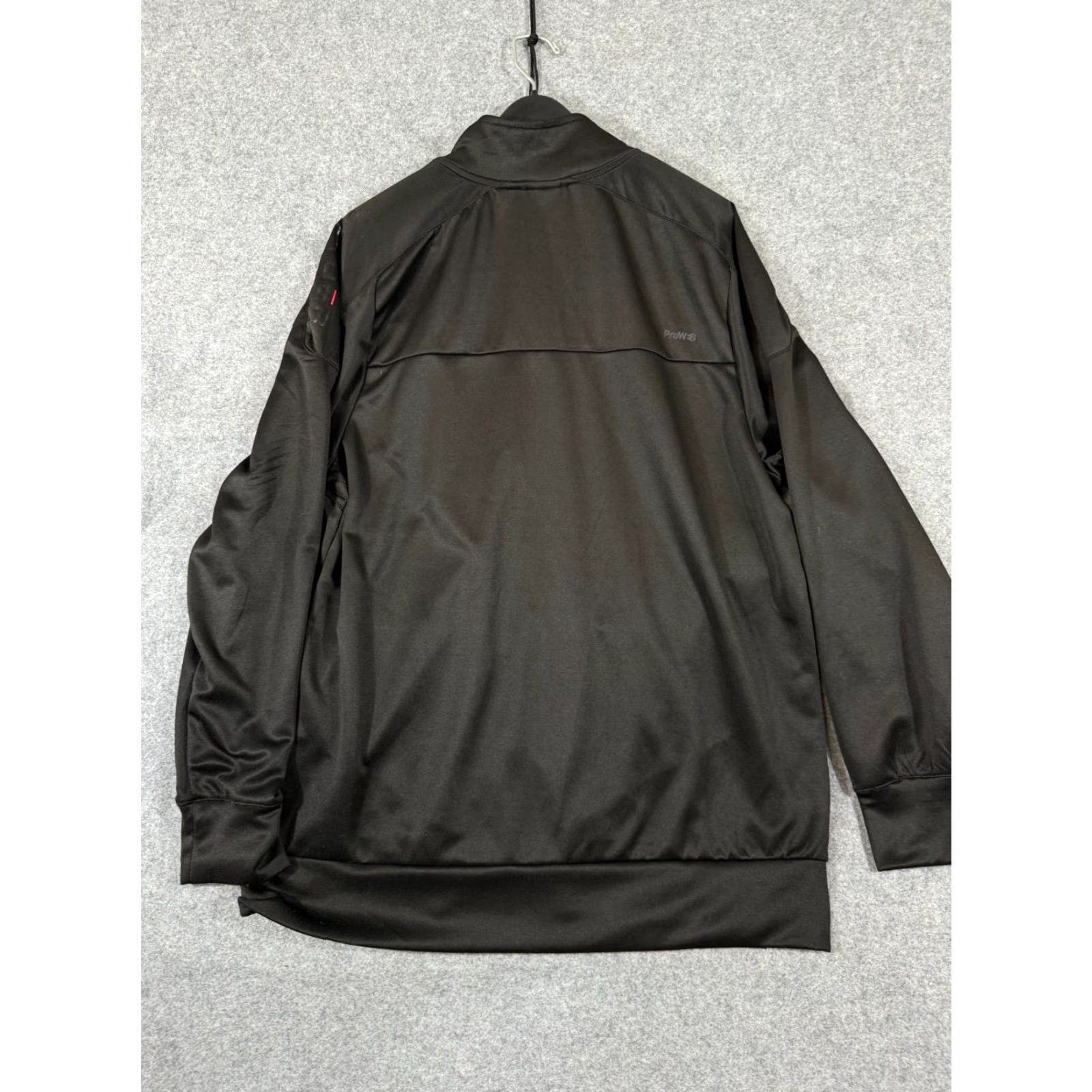 Spyder Spyder Track Jacket Mens L Black Full Zip Mock Neck Performance Activewear Outdoor Size US L / EU 52-54 / 3 - 7 Thumbnail