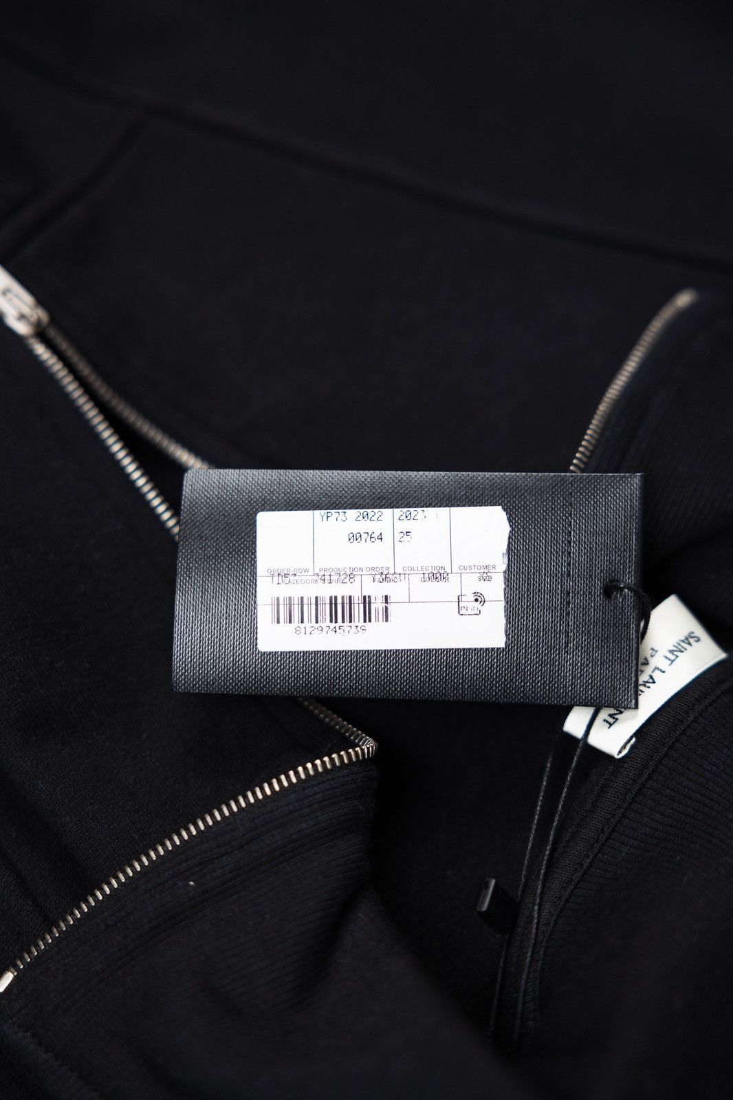 Saint Laurent Paris Saint Laurent Paris Half Zip Cropped Jacket Size XS / US 0-2 / IT 36-38 - 6 Thumbnail