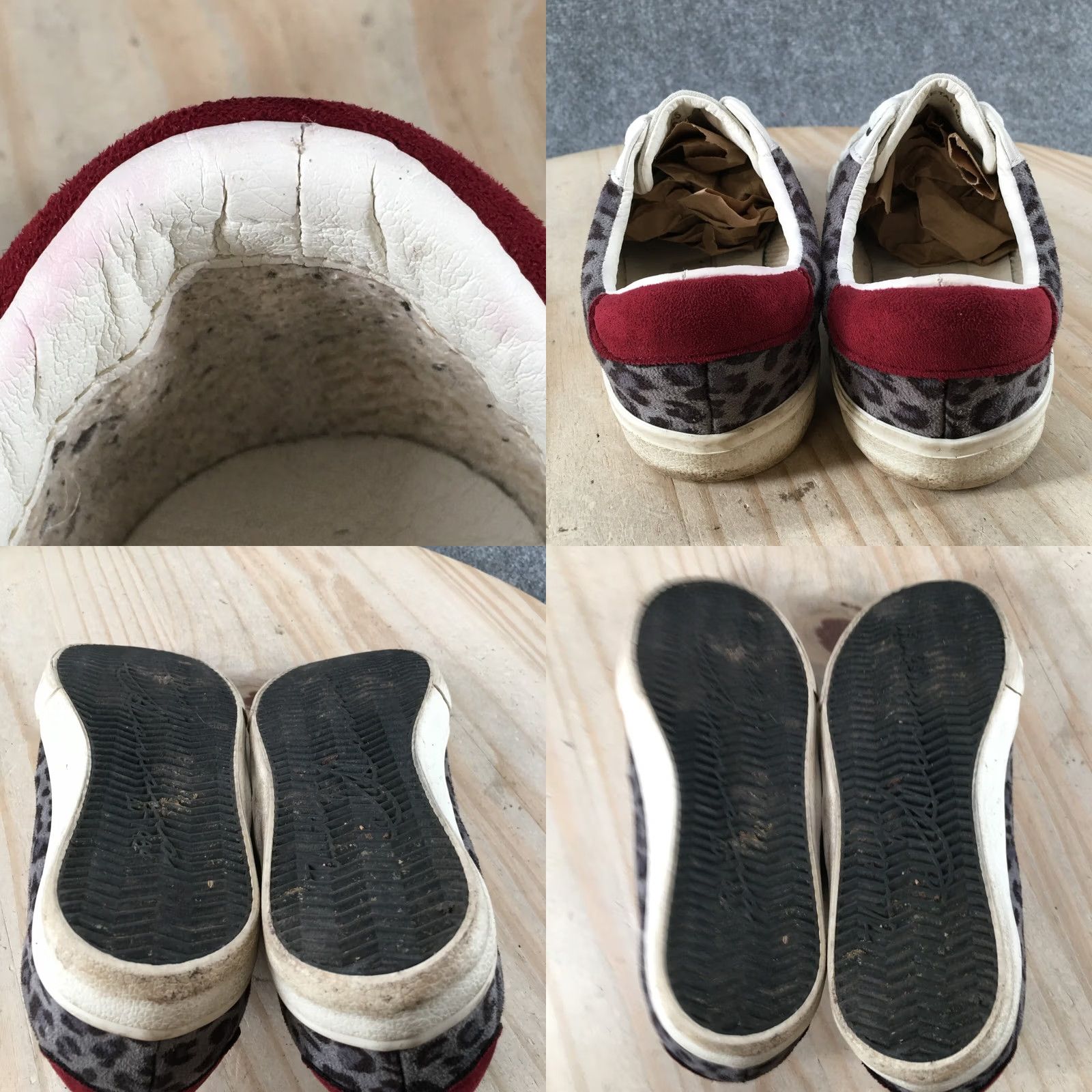 Vintage Havana Vintage Havana Shoes Womens 8.5 Dina Cheeta Multi Sneakers Grey Casual Low Top Size M / US 6-8 / IT 42-44 - 8 Thumbnail