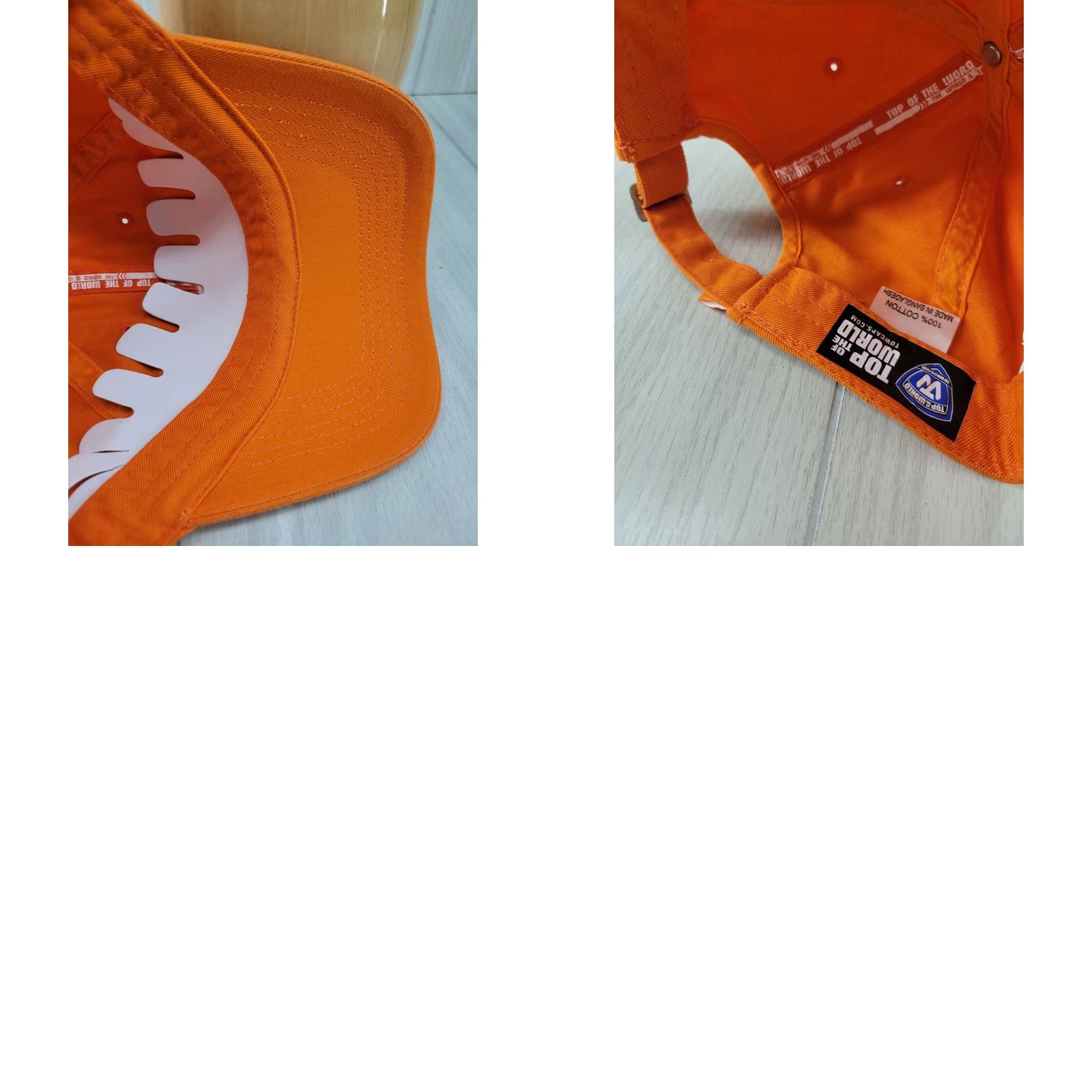 Top Of The World Top of the World Hat Orange Logo Baseball Cap Mens Adjustable Orange Logo Hat Size US M / EU 48-50 / 2 - 8 Thumbnail