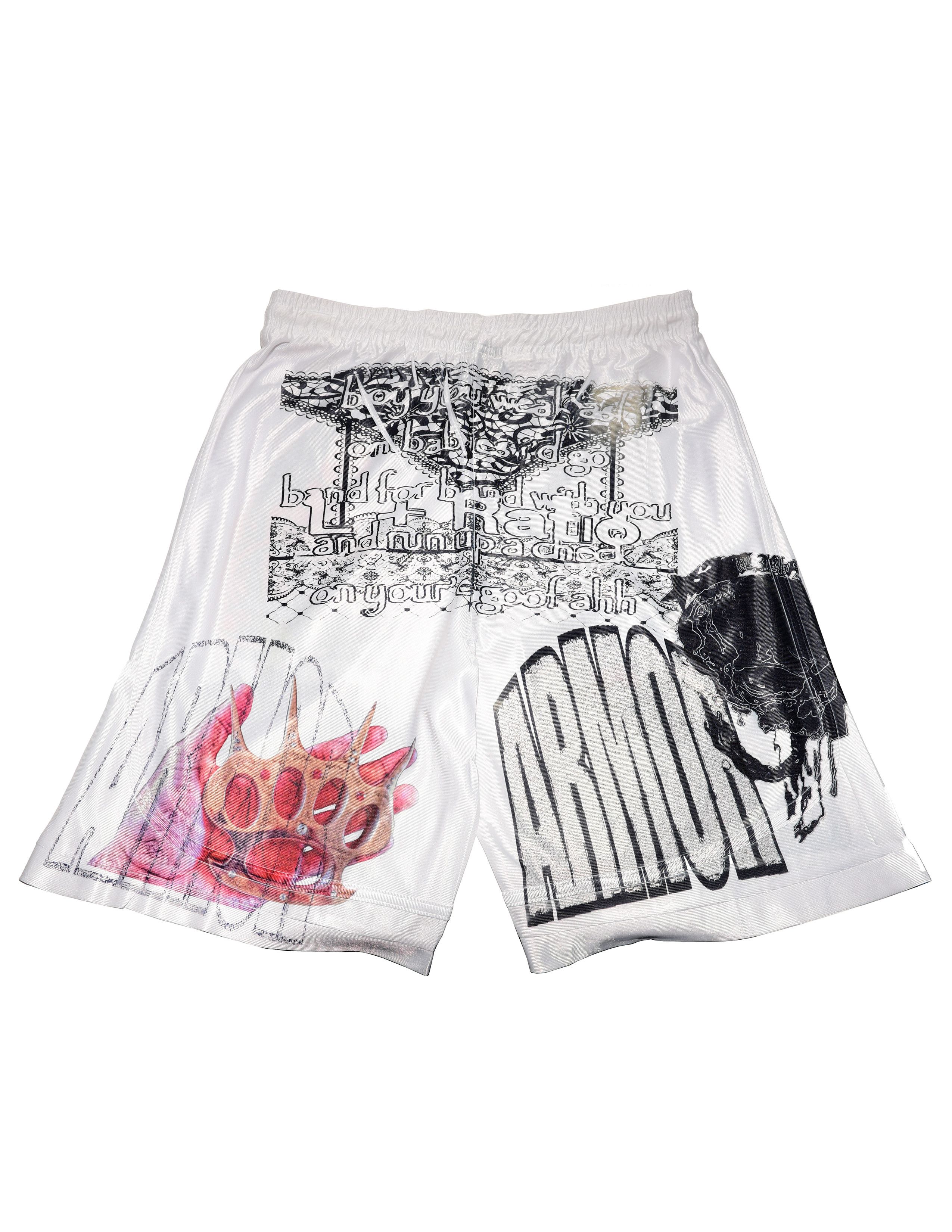 Asspizza madeofglue Armor Armor Shorts Size US 36 / EU 52 - 2 Thumbnail