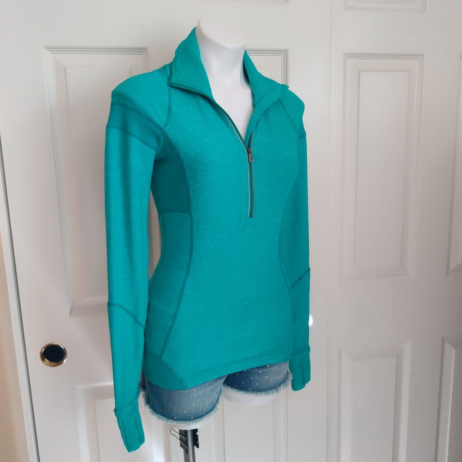 Lululemon Lululemon Run: Inspire 1/2 Zip Pullover Size S / US 4 / IT 40 - 3 Thumbnail