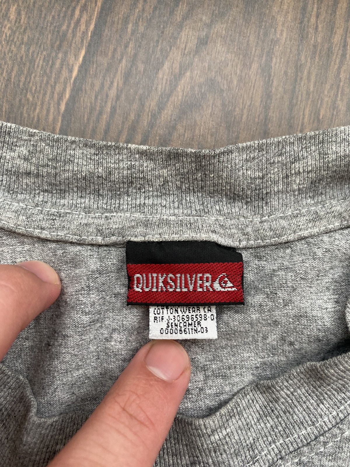 Quiksilver Vintage 90s Quiksilver Tshirt Size US L / EU 52-54 / 3 - 7 Thumbnail