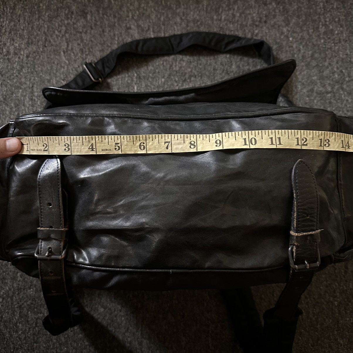 Yohji Yamamoto YOHJI YAMAMOTO NYLON 2 WAY BACKPACK MESSENGER BAG Size ONE SIZE - 10 Thumbnail