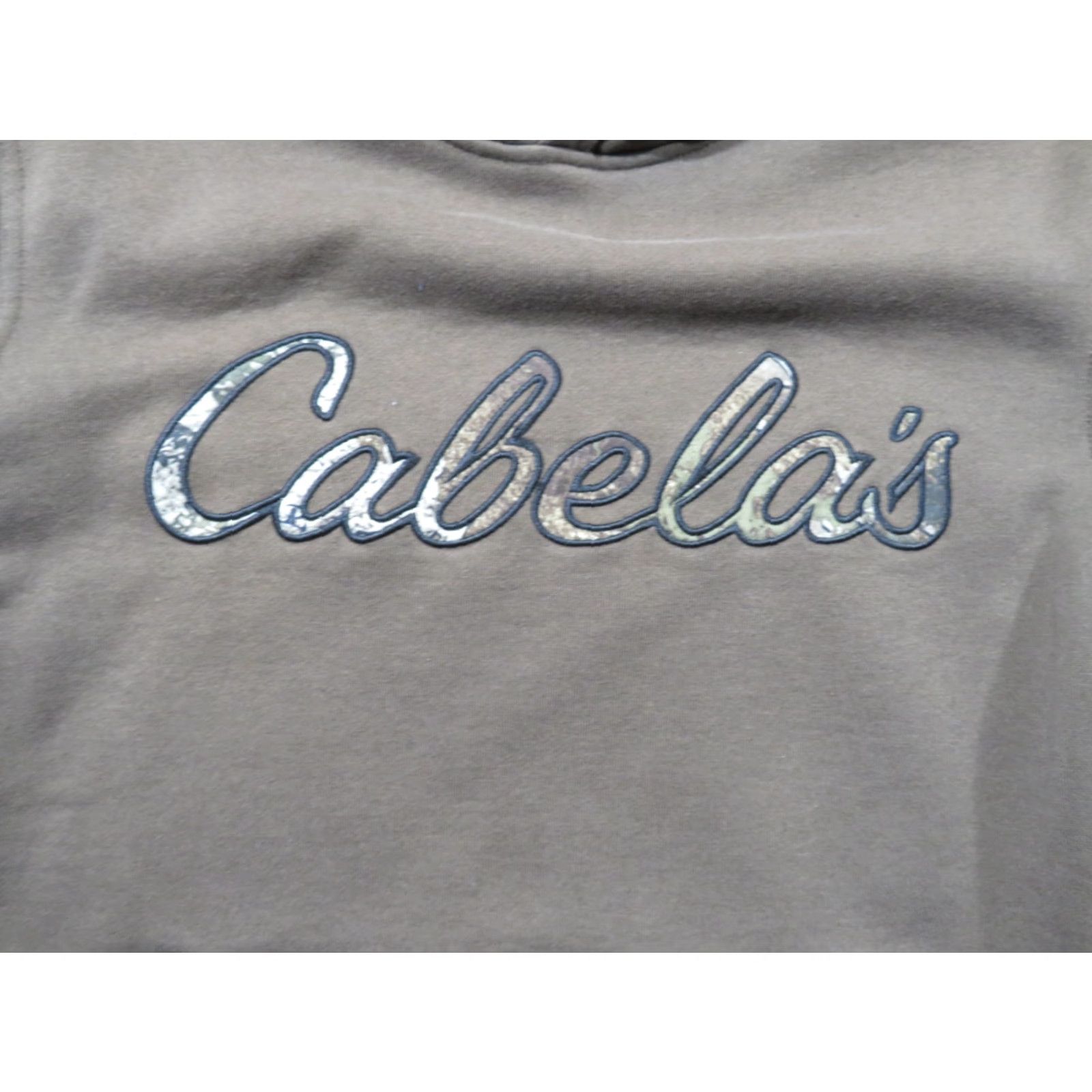 Vintage Cabela's Hoodie Men Small Reg Brown Camo Graphic Print Pullover Hooded Fleece Sweatshirt Outdoor Hunting Size US S / EU 44-46 / 1 - 4 Thumbnail