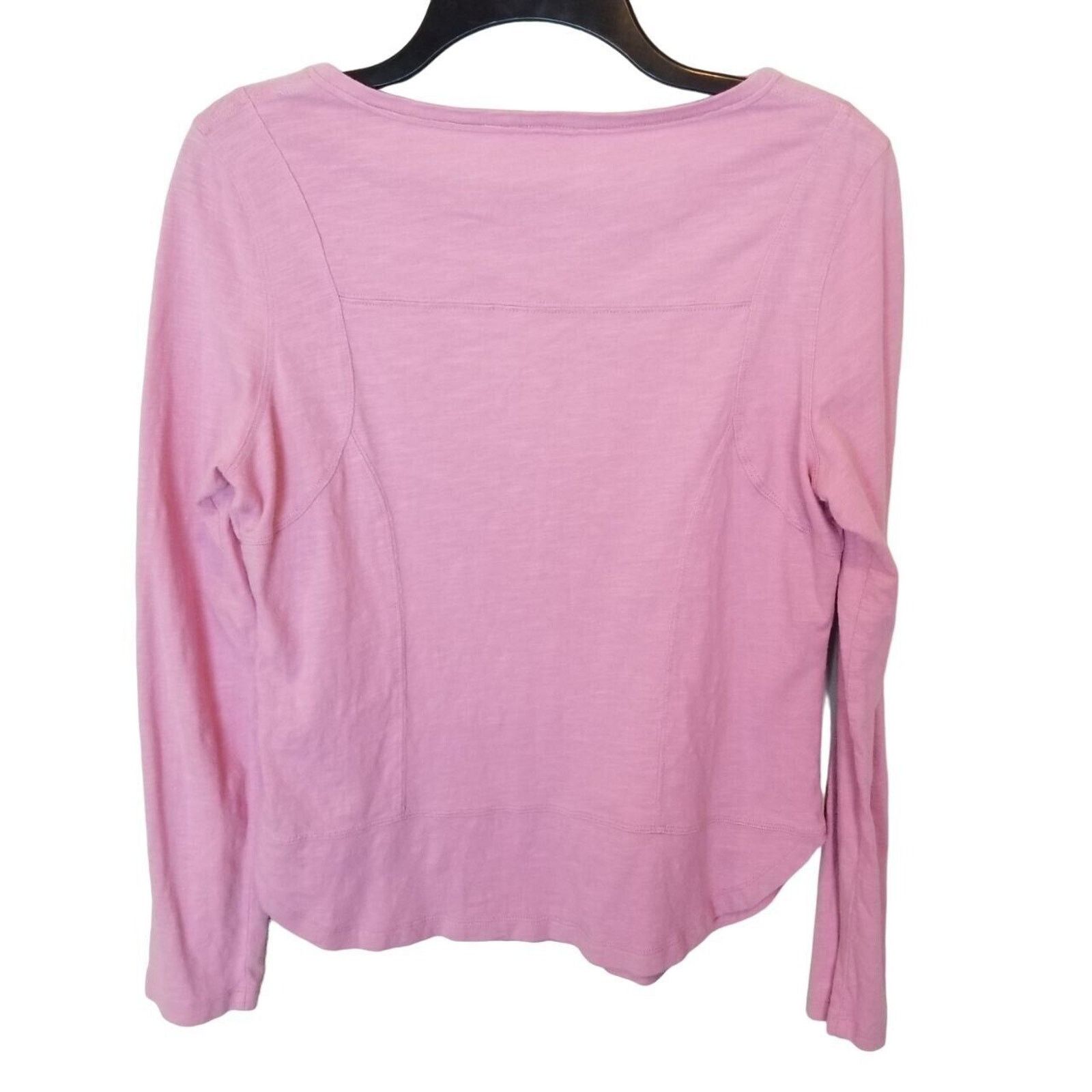 Sundry Sundance Womens Henley Size S Casual Layering Cotton Pink Size S / US 4 / IT 40 - 7 Thumbnail