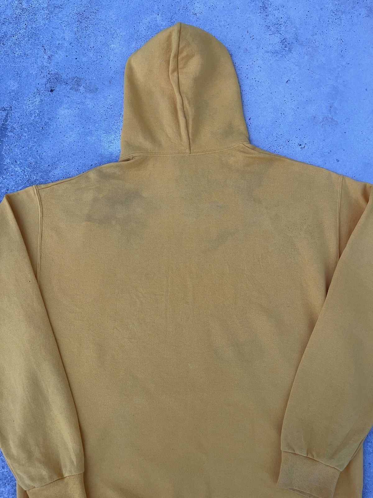 Japanese Brand Kanagawa Japan Faded Yellow Pull Over Hoodie Size US L / EU 52-54 / 3 - 4 Thumbnail