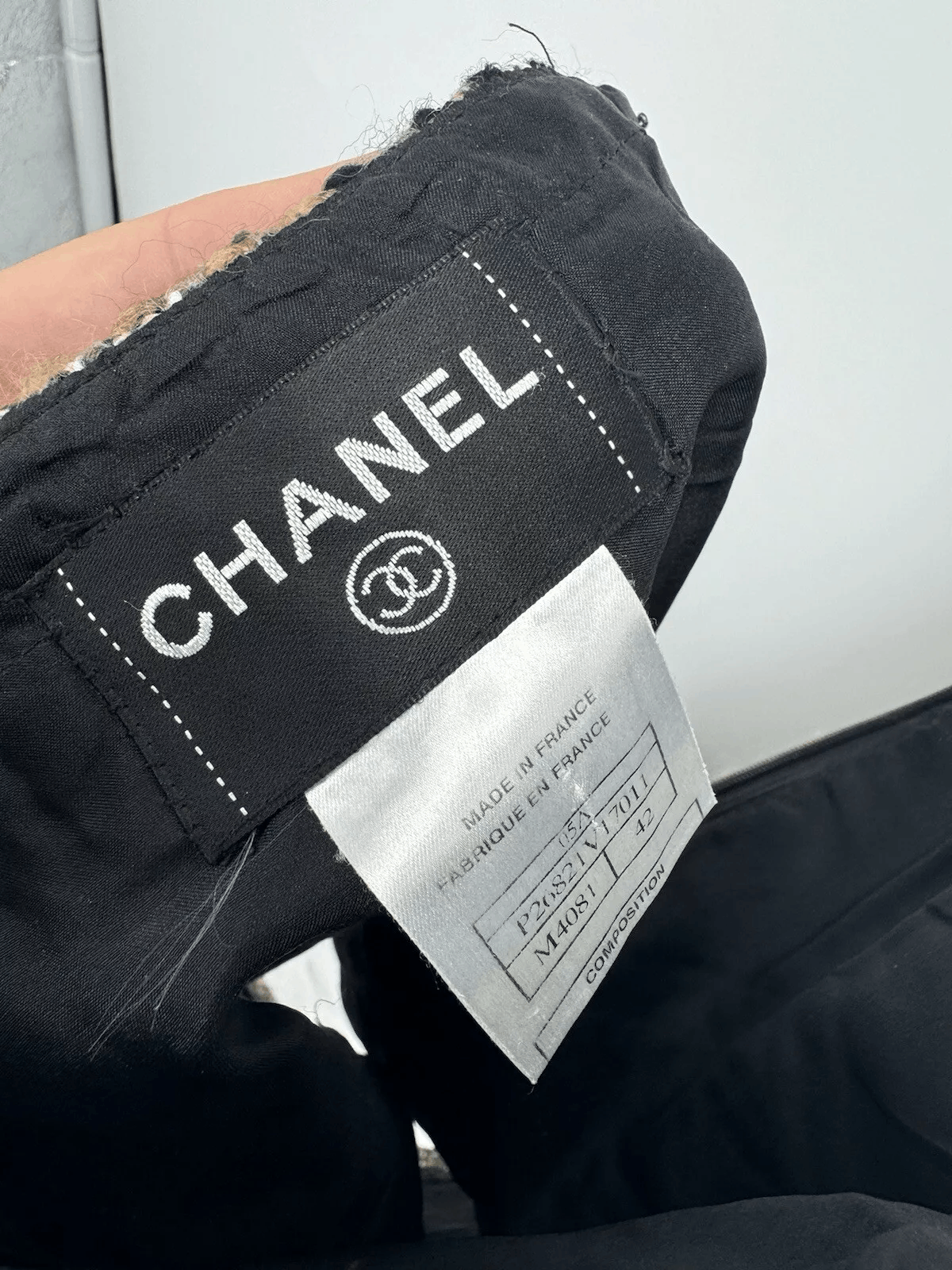 Chanel Chanel Vintage Knee-Length Tweed Skirt Size US10 FR42 Size 30" / US 8 / IT 44 - 6 Thumbnail