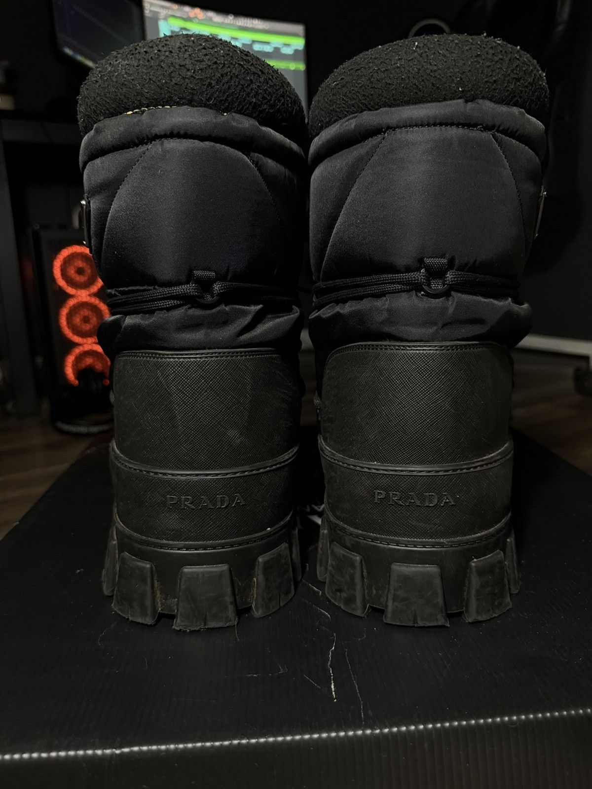 Prada Prada Recycled Nylon Snow Boots Size US 9 / EU 42 - 6 Thumbnail