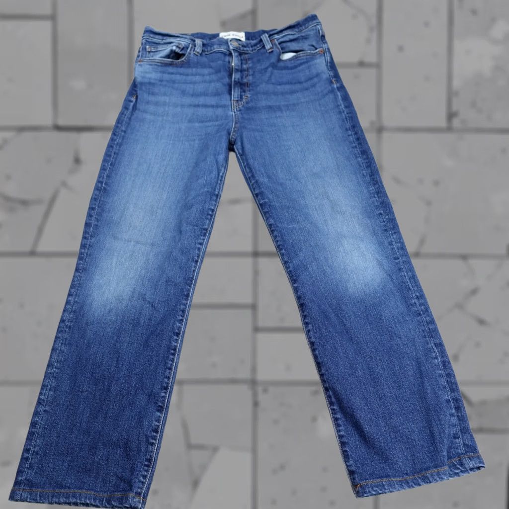 Vintage EMERSON FRY Twin Doves Jeans 32 Blue Tower High Pencil Made in USA Womens Size 24" / US 00 / IT 34 - 1 Thumbnail