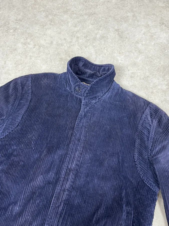 Valentino 1990s Valentino Navy Corduroy Premium Jacket Size US M / EU 48-50 / 2 - 6 Thumbnail