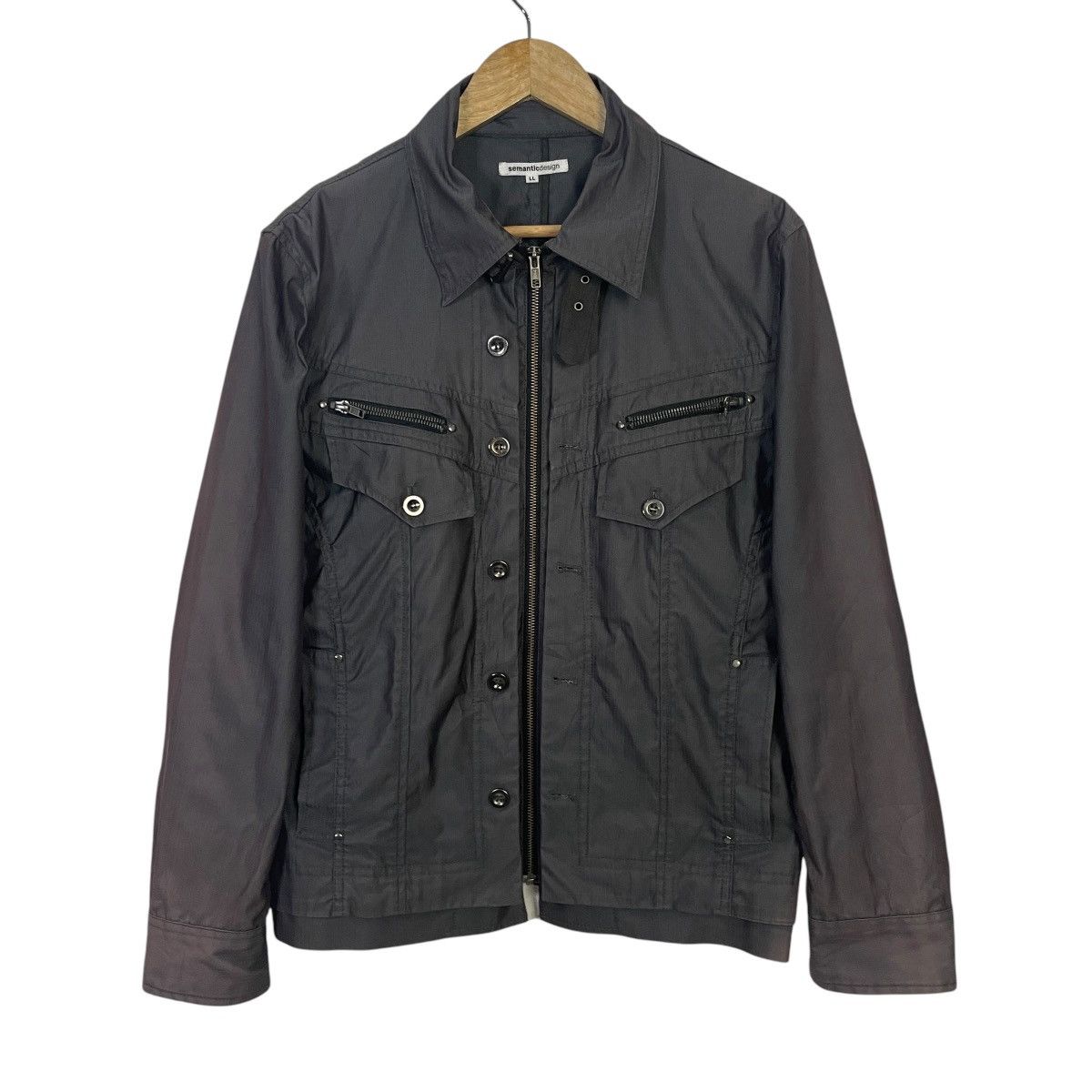 Seditionaries Vintage Sematic Design Faded Jacket Size US M / EU 48-50 / 2 - 1 Thumbnail