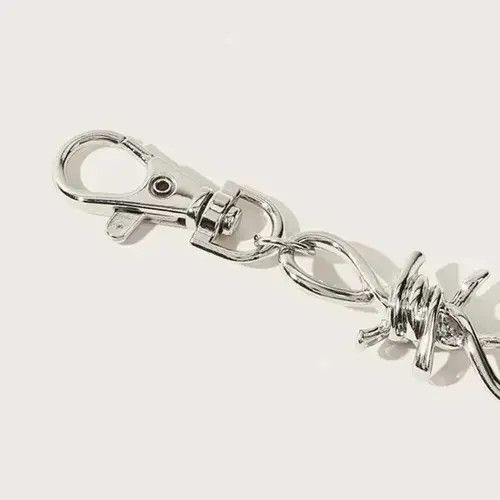 Jewelry × Vintage Hip Hop Thorns Waist Chain Trouser Metal Chain Belt Size ONE SIZE - 4 Thumbnail