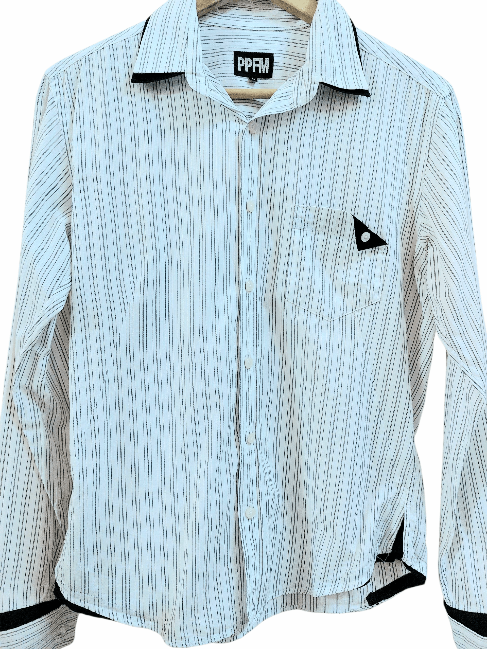 PPFM PPFM Hickory Stripe Button Ups Size US M / EU 48-50 / 2 - 4 Thumbnail