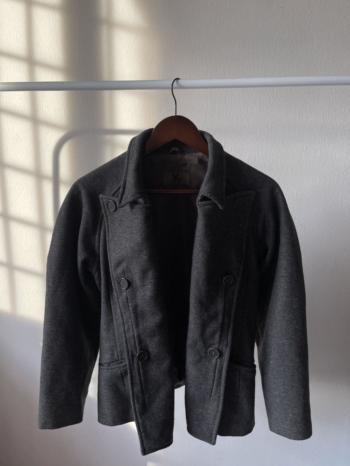 Yohji Yamamoto Rare 80s Yohji Yamamoto Asymmetrical Jacket Size US S / EU 44-46 / 1 - 15 Thumbnail