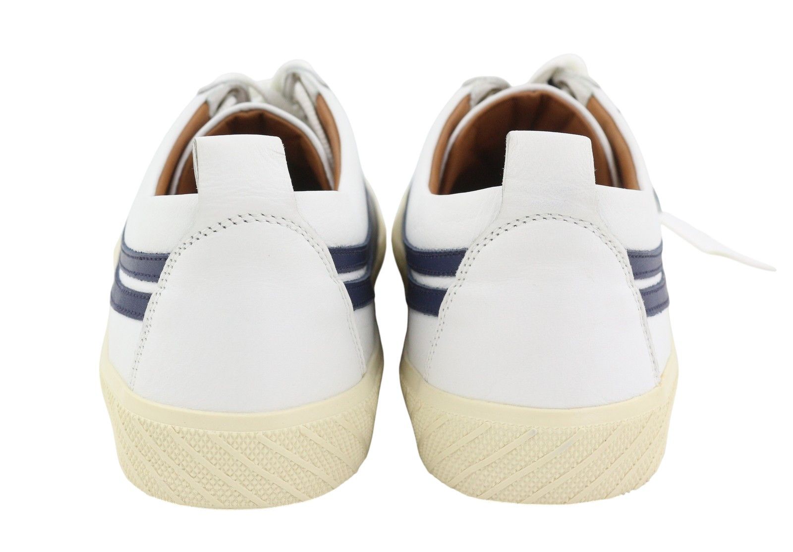 Bally SHENNON EU41 White Calfskin Leather Lace Sneakers 88407 Size US 10 / IT 40 - 8 Thumbnail