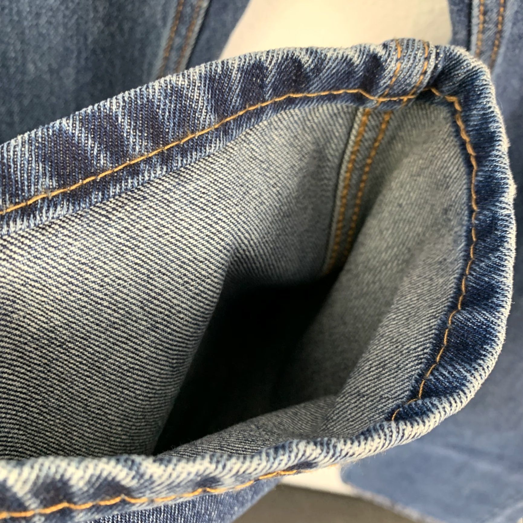 Levi's Levi's 505 Regular Fit Jeans Men 29 x 32 Dark Wash Straight Leg Denim 5-Pocket Levis 500 Series Vintage No Size US 29 - 3 Thumbnail