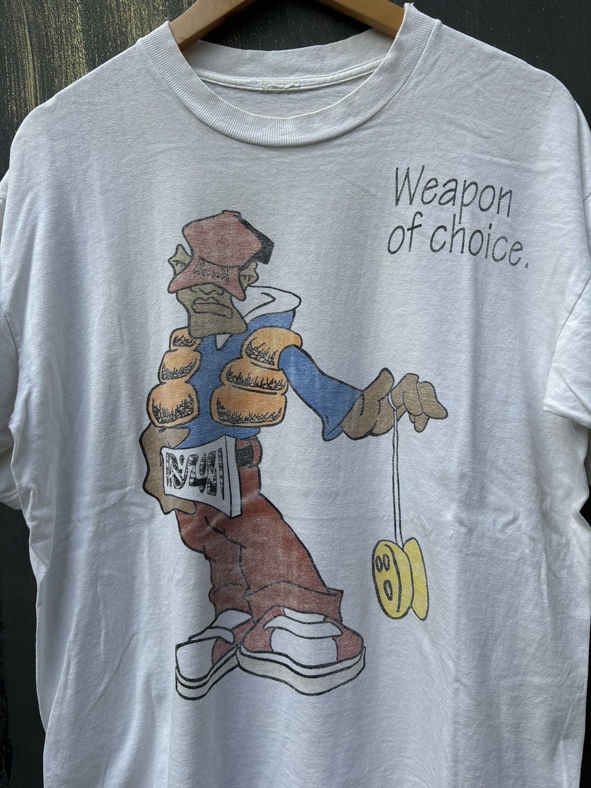 Vintage RARE! Vintage 90’s Art Gravity Weapon Of Choice Size US L / EU 52-54 / 3 - 4 Thumbnail